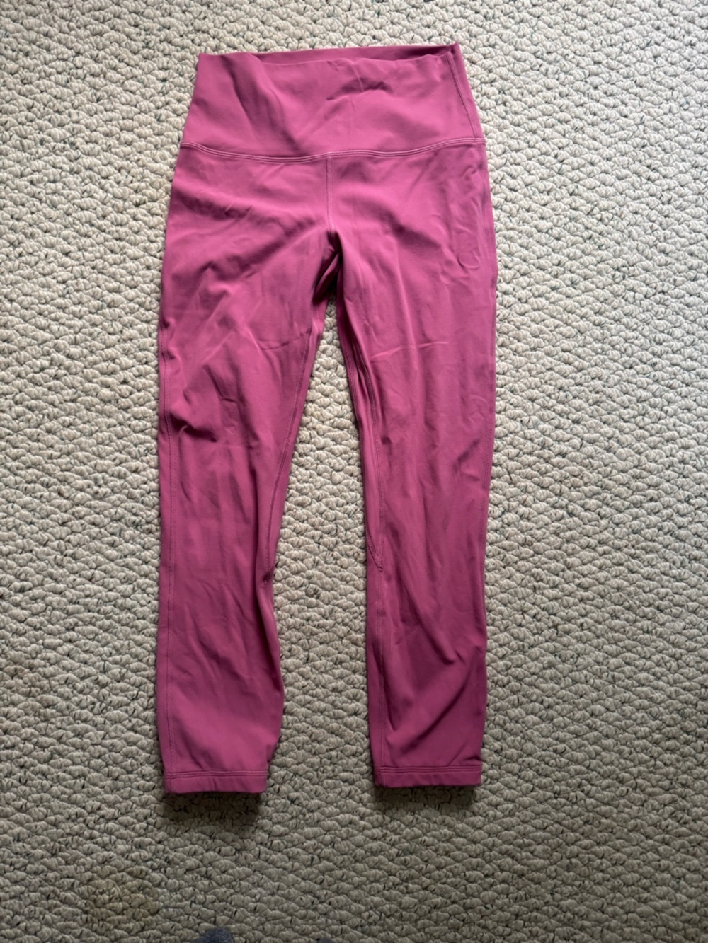 Lululemon High-Waist Mauve Leggings
